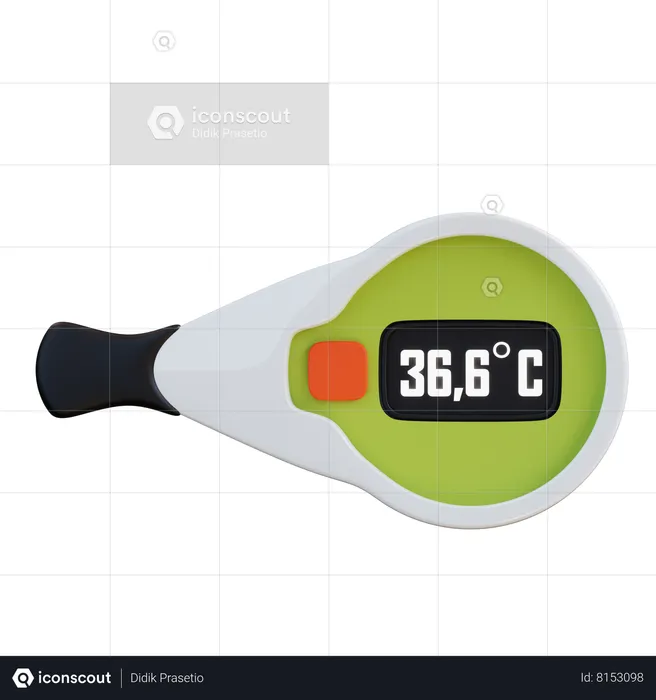 Thermometer  3D Icon