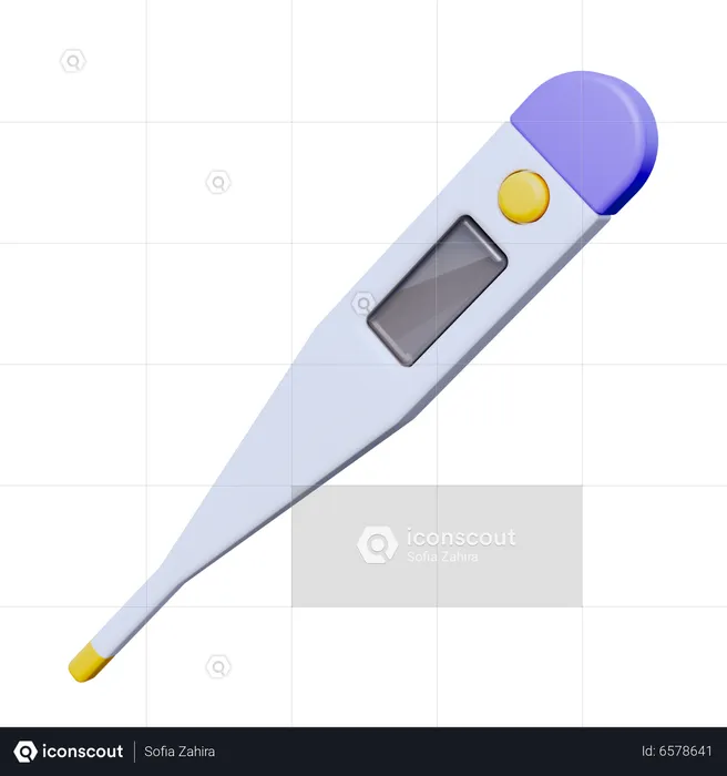 Thermometer  3D Icon