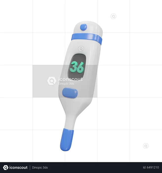 Thermometer  3D Icon