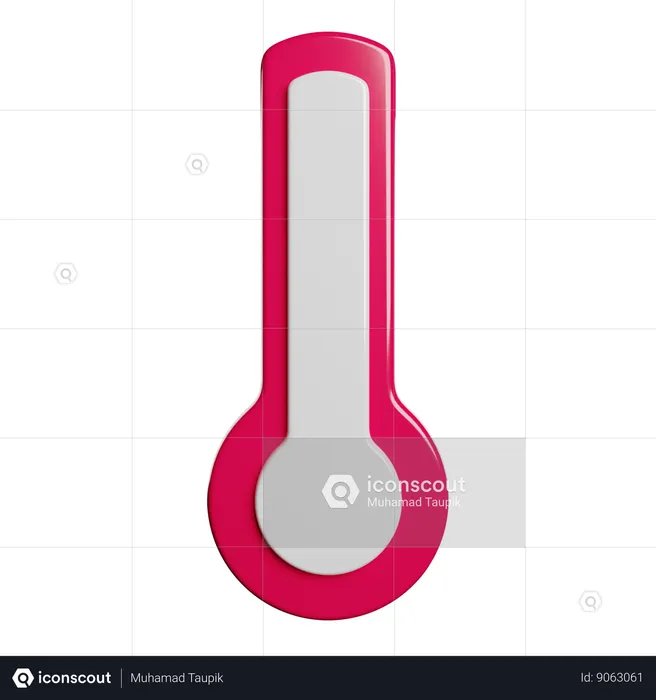 Thermometer  3D Icon