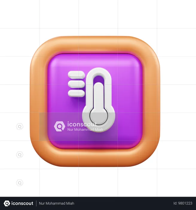 Thermometer  3D Icon