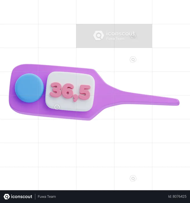 Thermometer  3D Icon