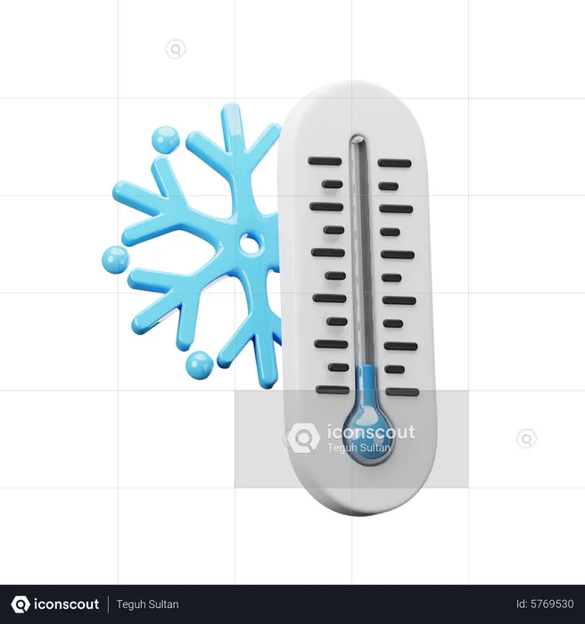 Thermometer  3D Icon