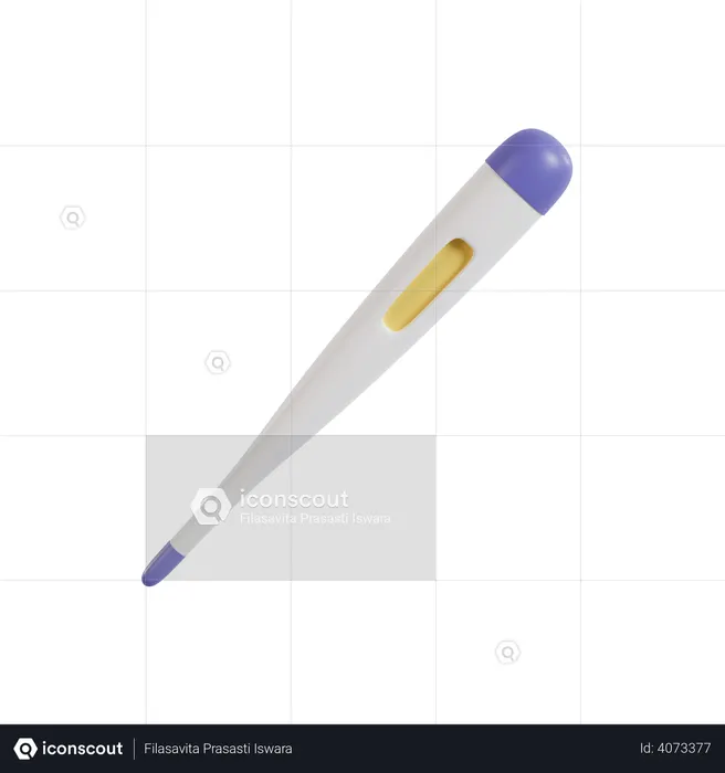 Thermometer  3D Icon
