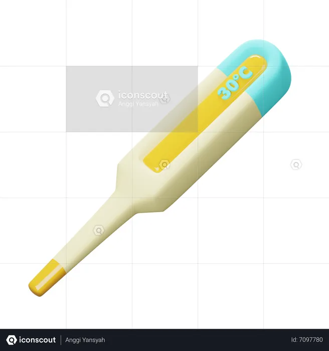 Thermometer  3D Icon