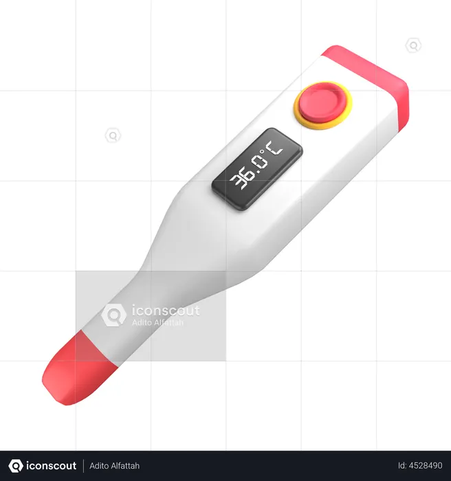 Thermometer  3D Illustration