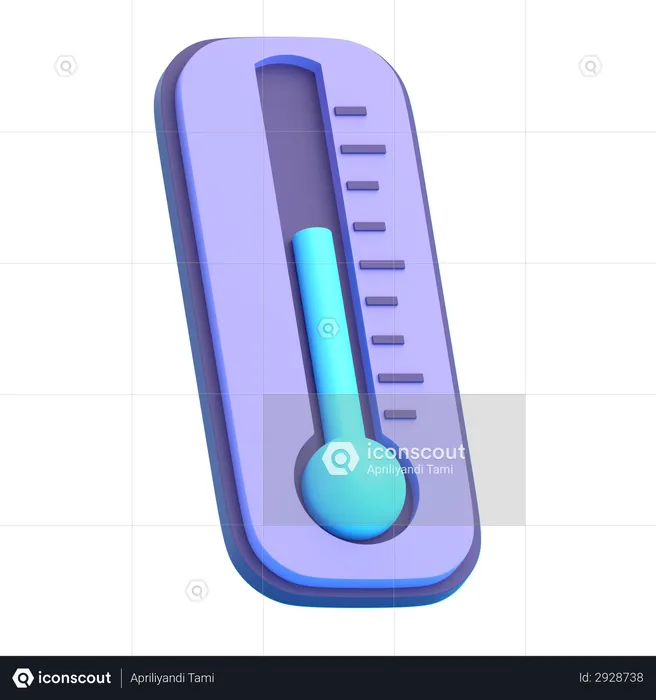 Thermometer  3D Illustration