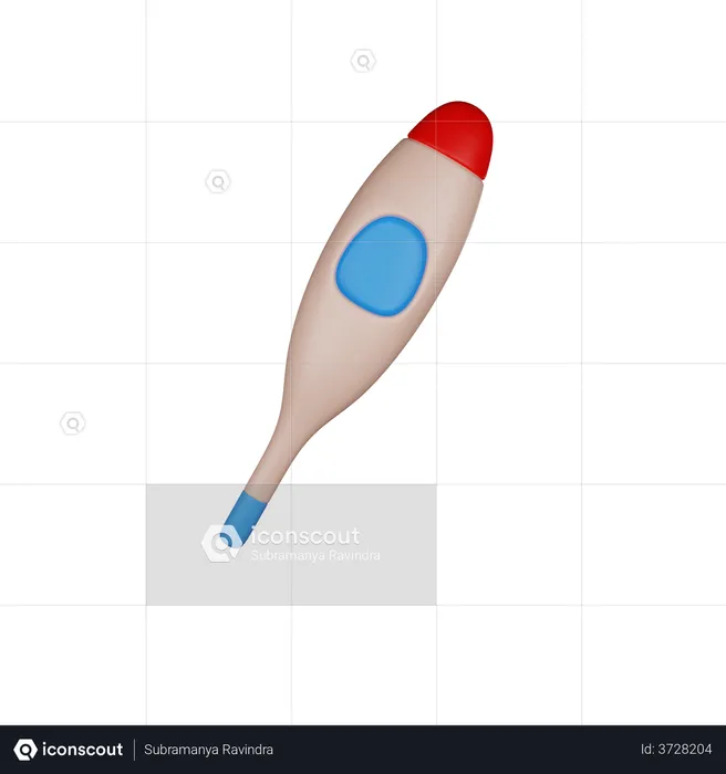 Thermometer  3D Illustration