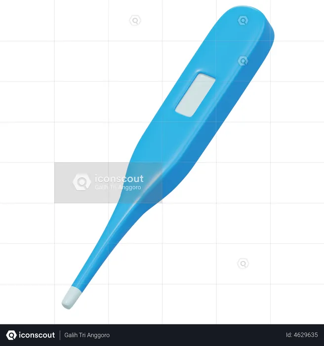 Thermometer  3D Illustration