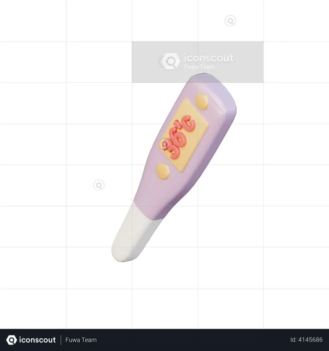 Thermometer  3D Illustration