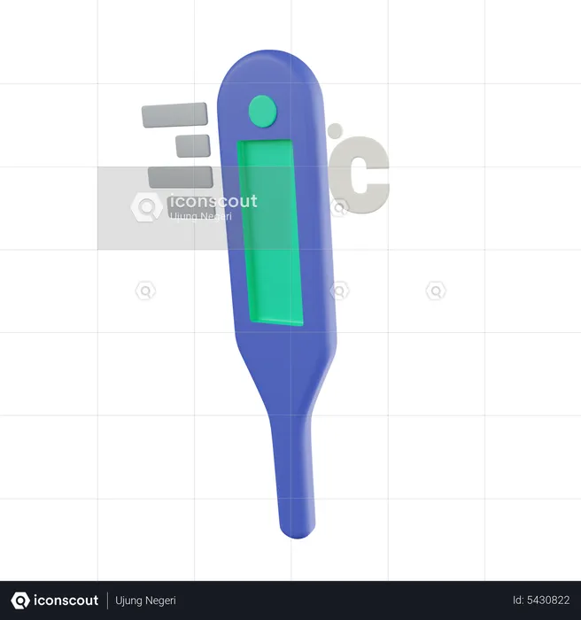 Thermometer  3D Icon