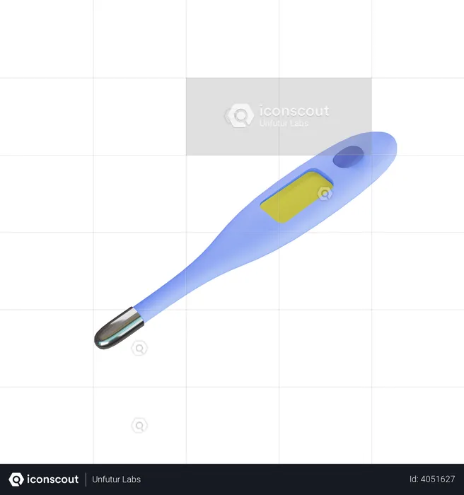 Thermomètre  3D Illustration