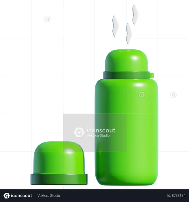 Thermos  3D Icon