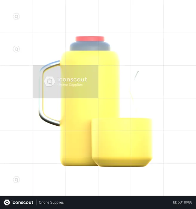 Thermos  3D Icon