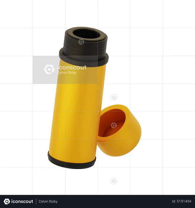 Thermosflasche  3D Icon