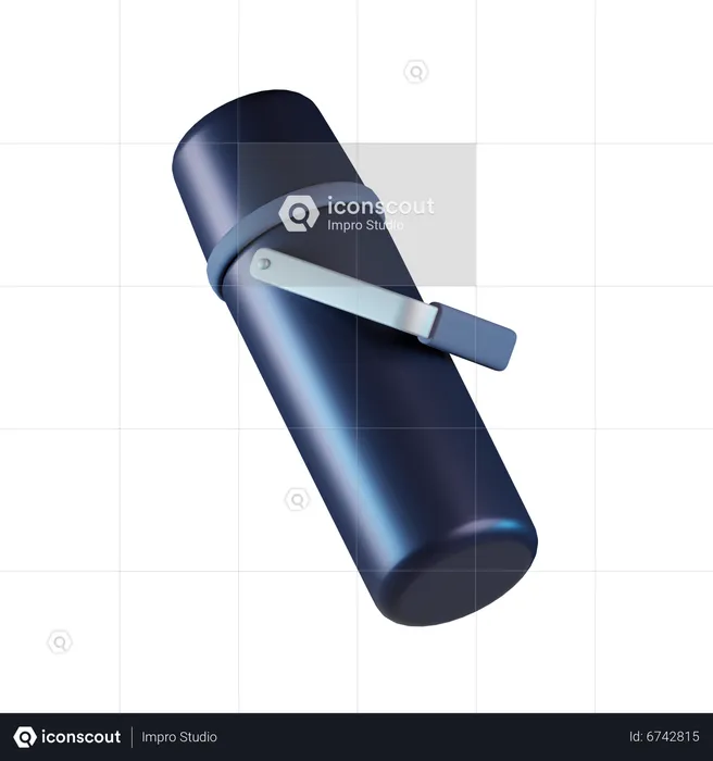 Thermosflasche  3D Icon