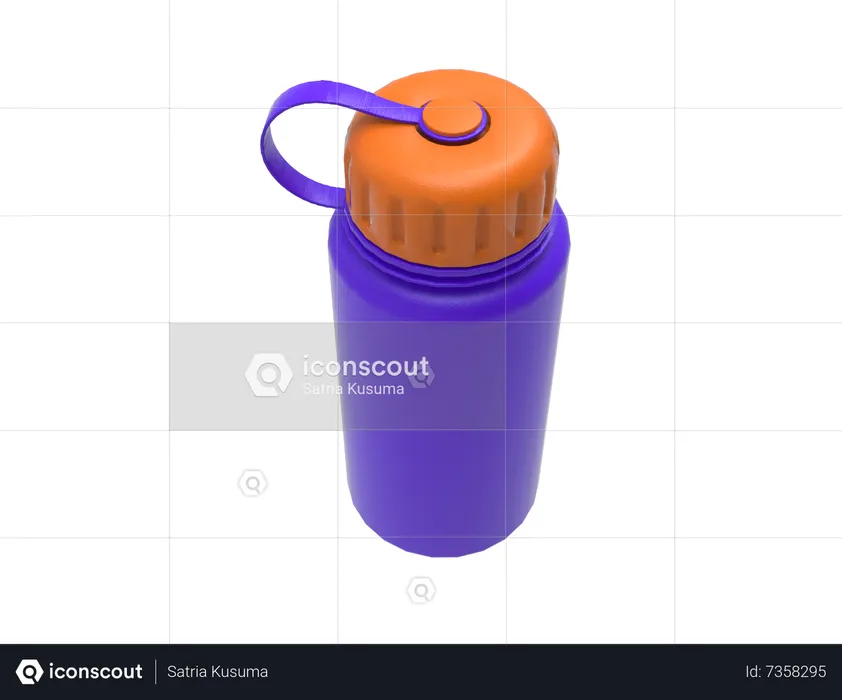 Thermosflasche  3D Icon