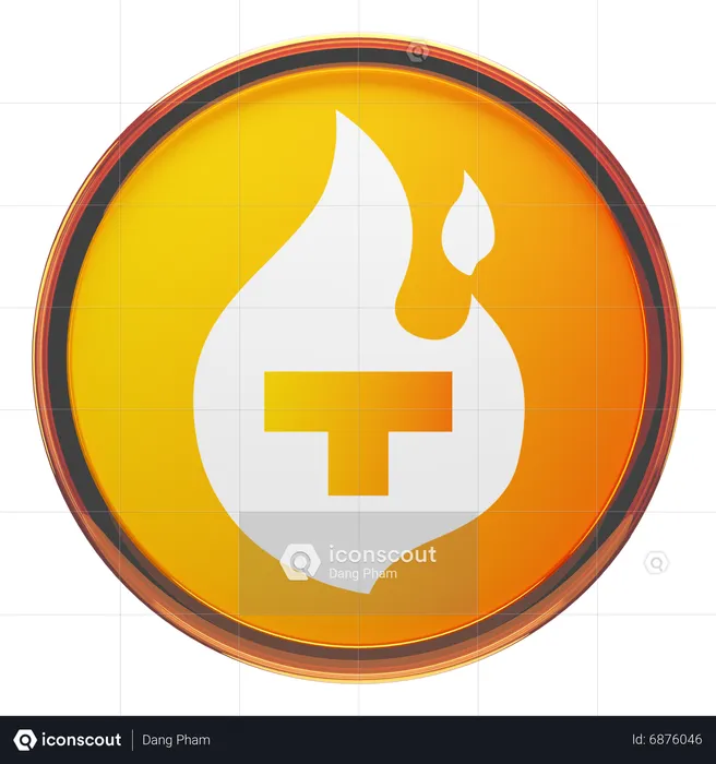 Theta Fuel  3D Icon