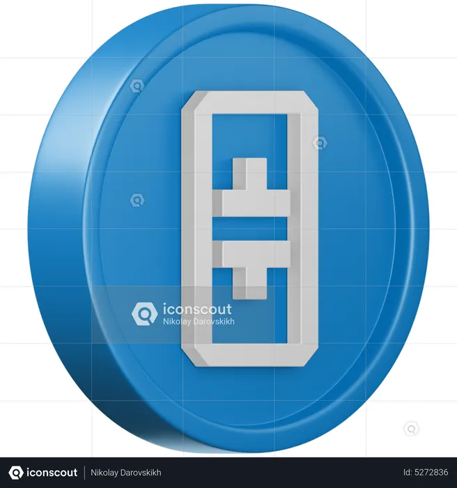 Theta Network  3D Icon