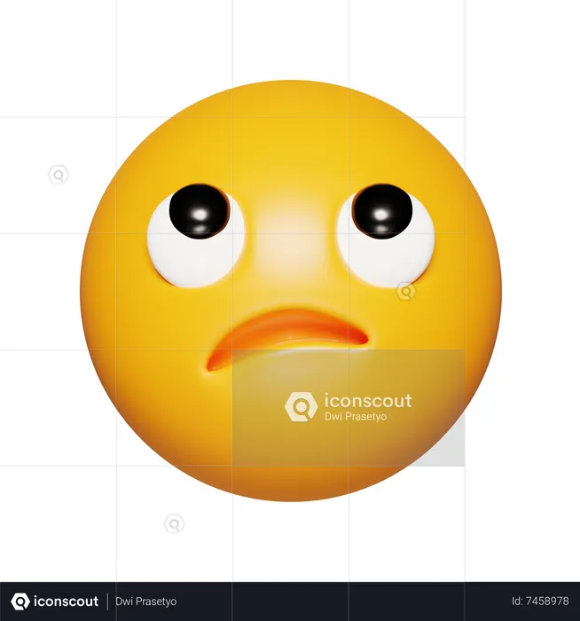 Thing Emoji 3D Icon