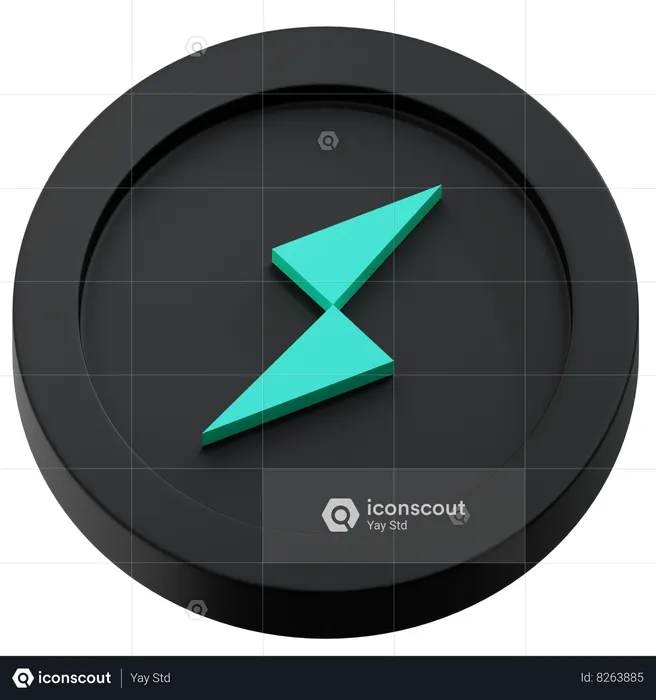 Thorchain Logo 3D Icon