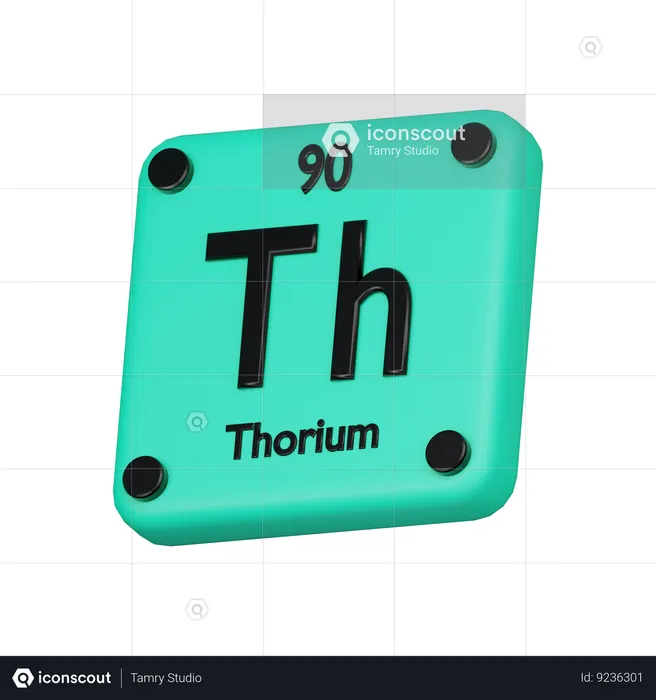 Thorium  3D Icon