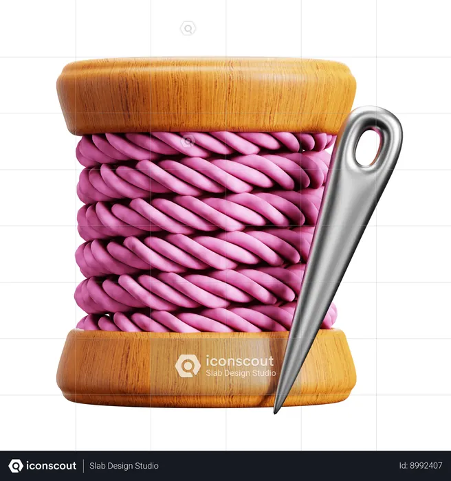 Thread  3D Icon