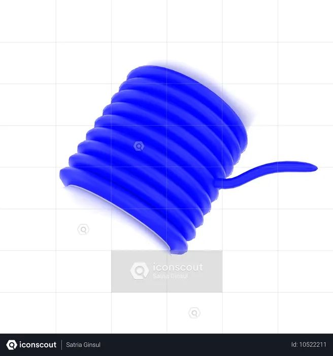 Thread reel  3D Icon