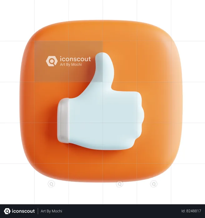 Thumb Up  3D Icon