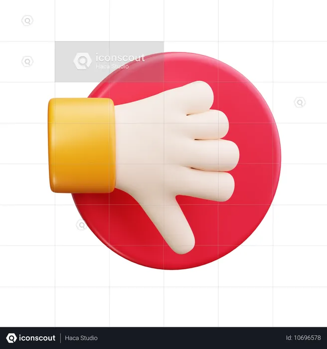 拒絶 Emoji 3D Icon