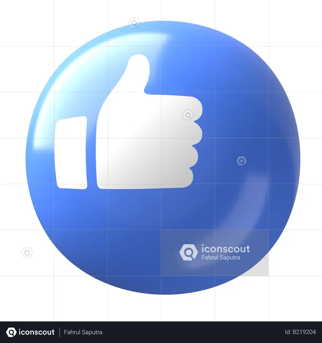 Thumbs Up  3D Icon