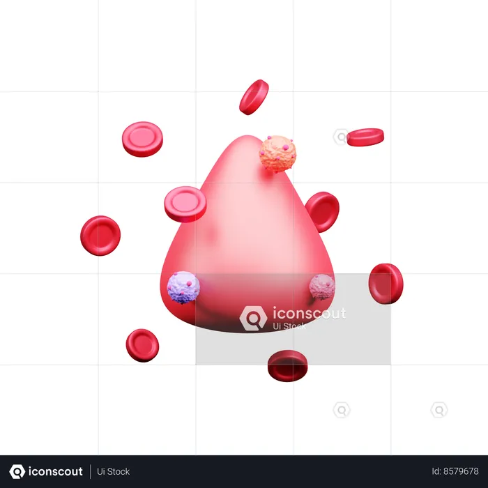 Thymus Cancer  3D Icon