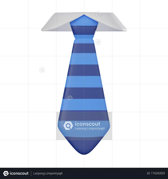 Tie  3D Icon