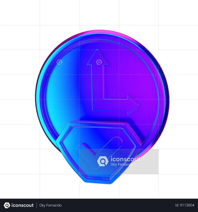 Tiempo de respaldo  3D Icon