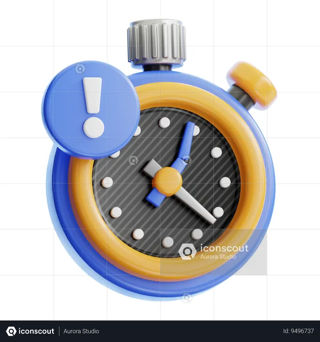 Se acabó el tiempo  3D Icon