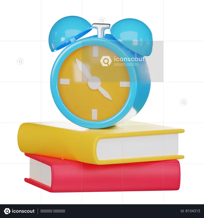 Tiempo de leer  3D Icon