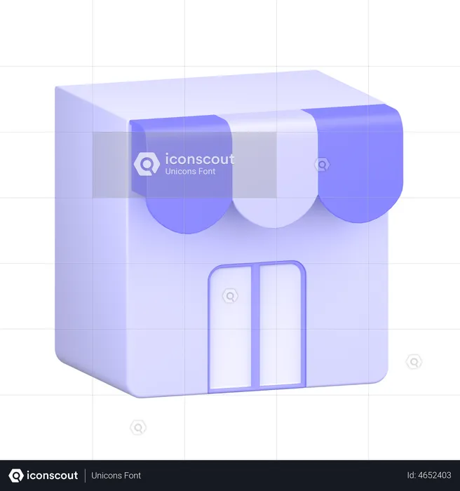 Comercio  3D Icon