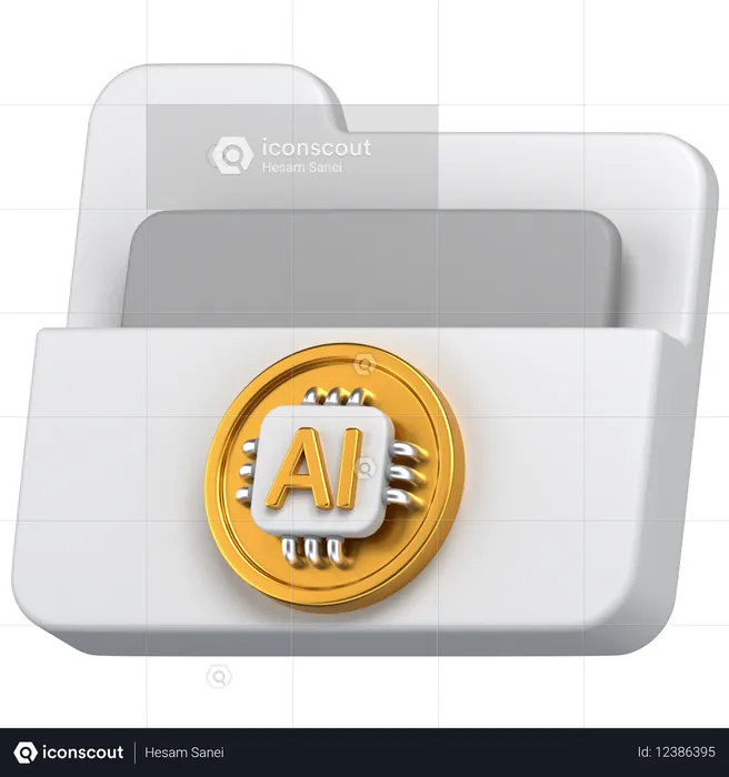 Tienes una carpeta de archivos.  3D Icon