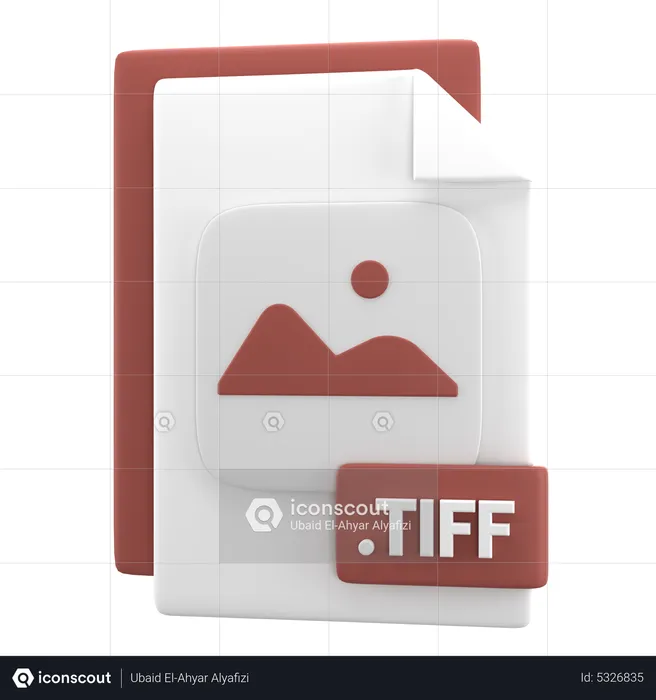 TIFF File  3D Icon