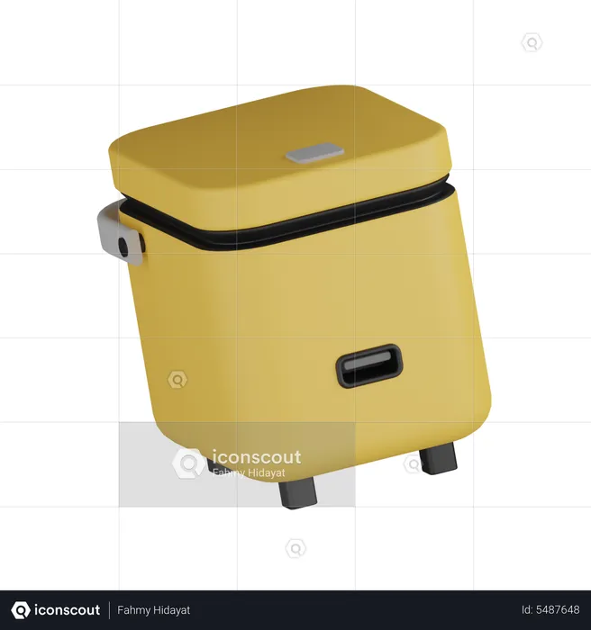 Tiffin Box  3D Icon