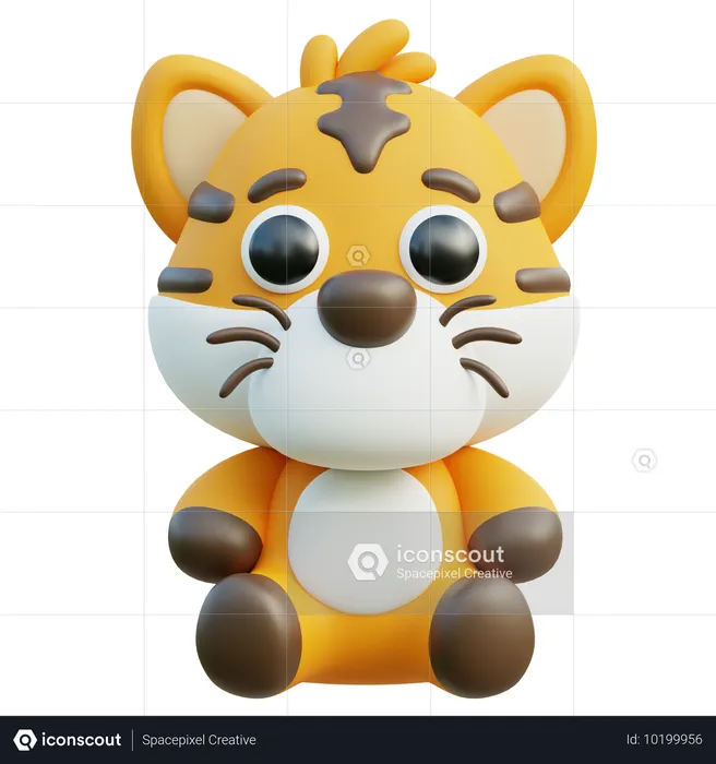 Tigre  3D Icon