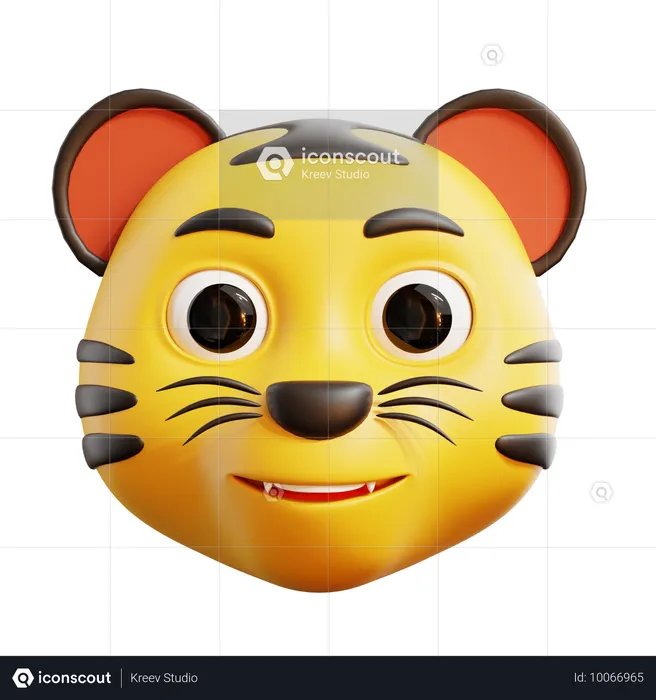 Tigre  3D Icon