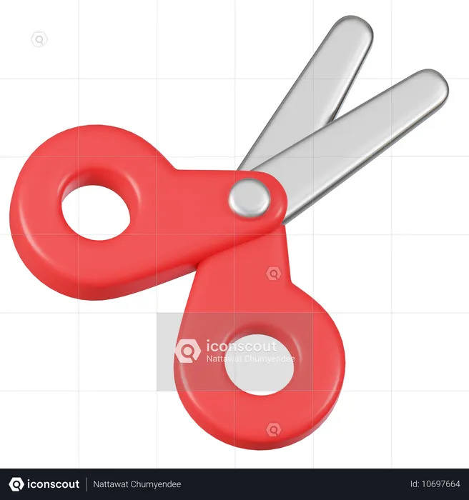 Tijeras  3D Icon