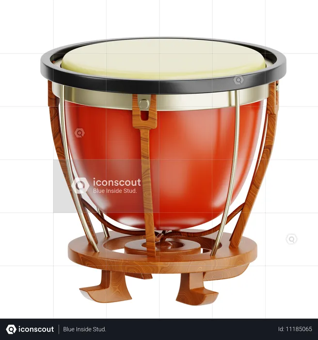 Timbales  3D Icon