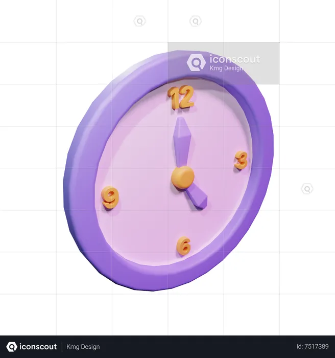 Time  3D Icon