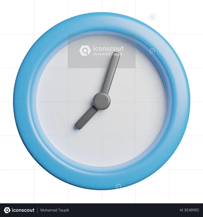 Time  3D Icon