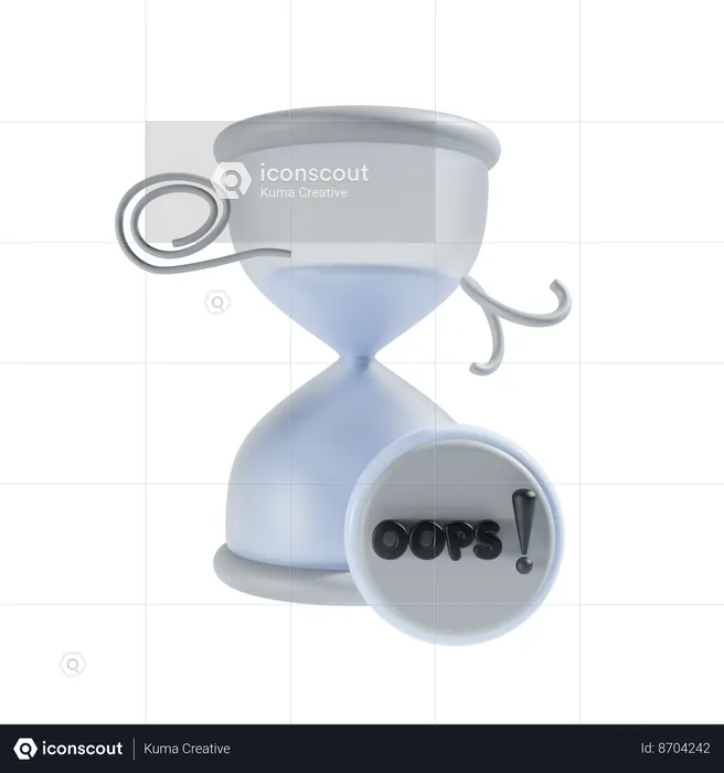 Time Out  3D Icon