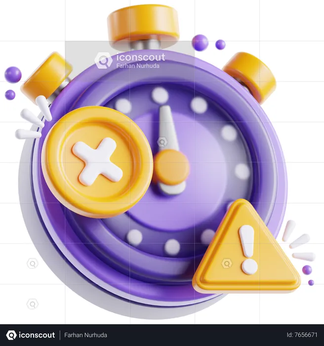 Time Out  3D Icon