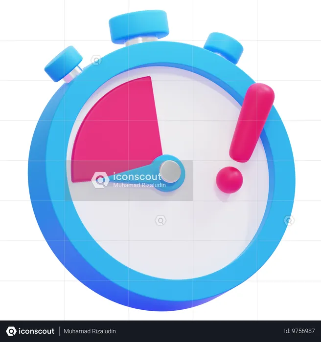 Time Running Out  3D Icon