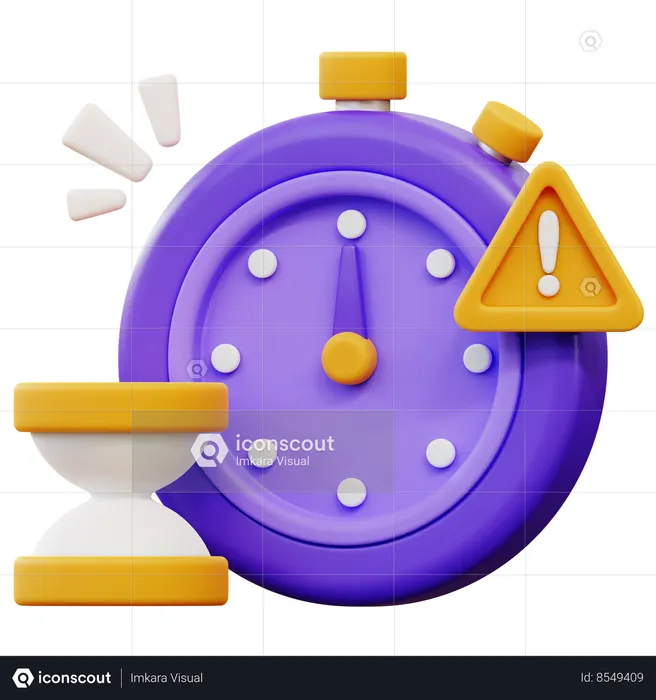 Timeout  3D Icon